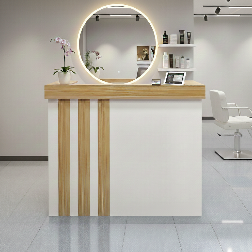 Light Luxury Salon Office Store Institution Reception Desk RD-194