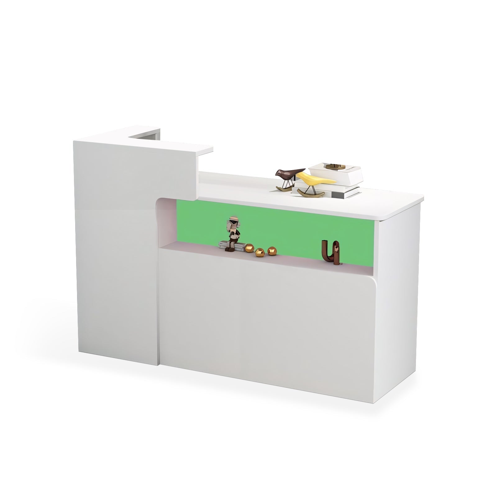 Modern Minimalist Small Corner Cashier Reception Desk RD-183