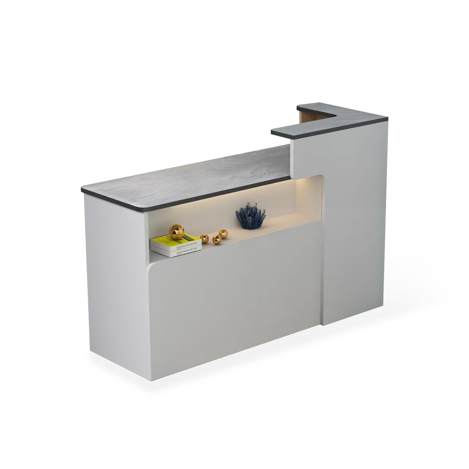 Modern Minimalist Small Corner Cashier Reception Desk RD-183