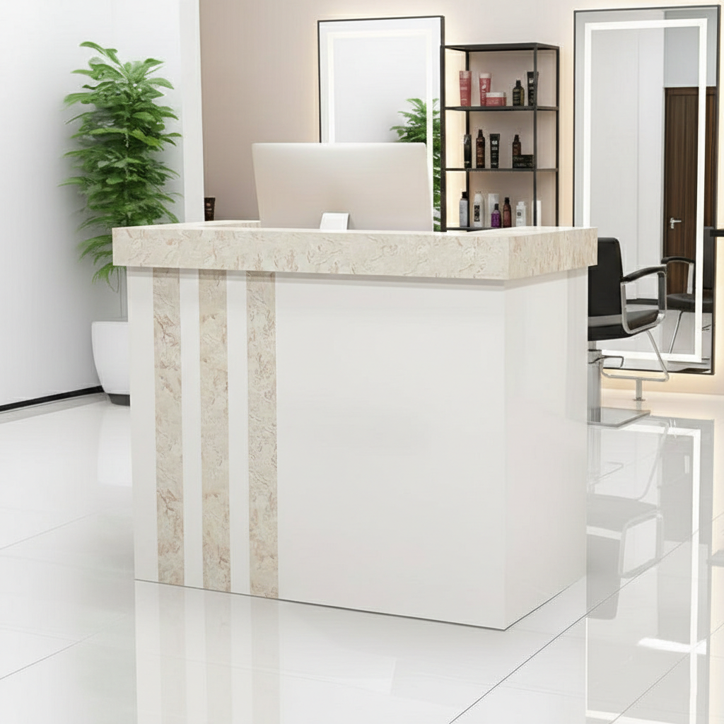 Light Luxury Salon Office Store Institution Reception Desk RD-194