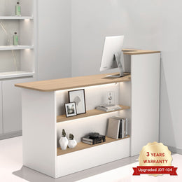 (In Stock) Newly - Upgraded Chic Salon Office Shop Store Institution Reception Desk JDT-2210