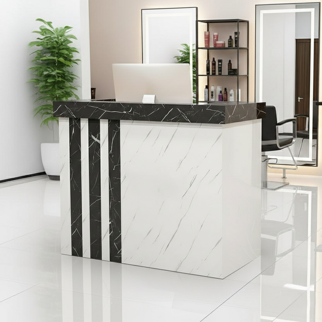 Light Luxury Salon Office Store Institution Reception Desk RD-194