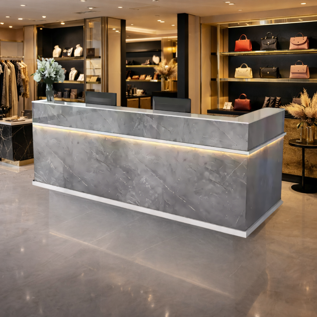 Stylish Classic Store Bar Reception Desk Checkout Counter RD-129