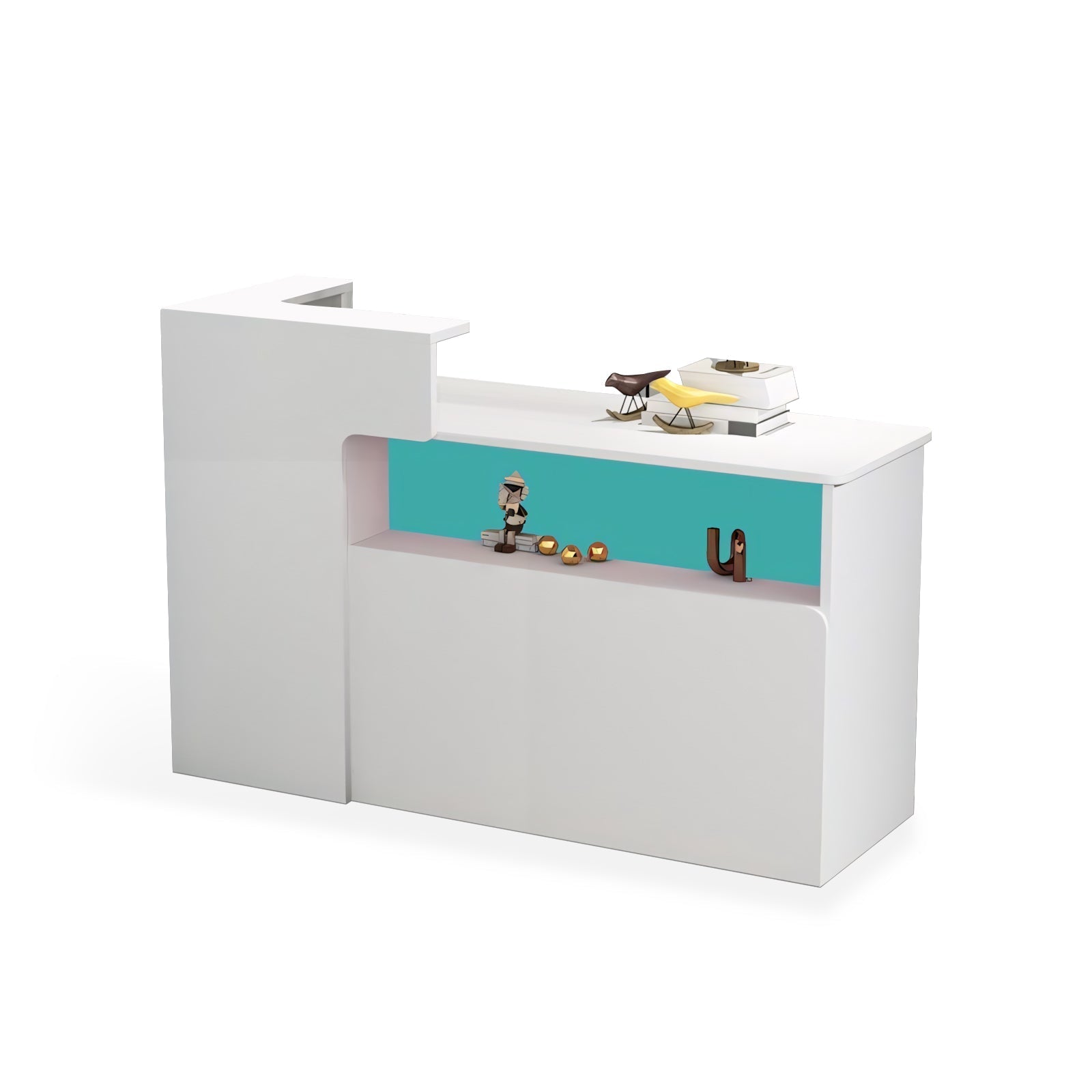 Modern Minimalist Small Corner Cashier Reception Desk RD-183