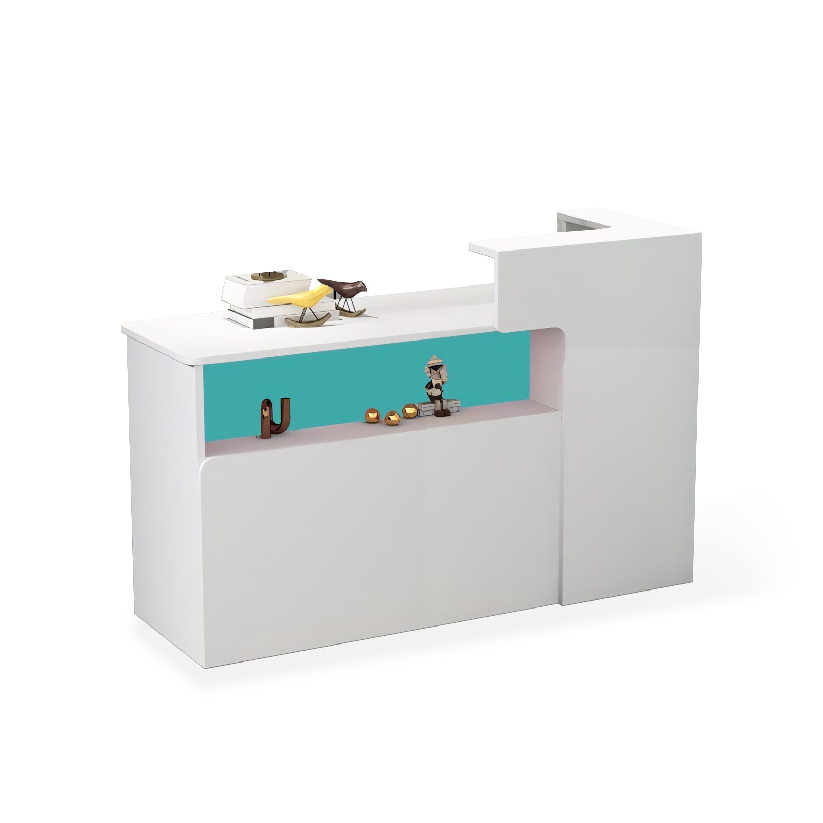 Modern Minimalist Small Corner Cashier Reception Desk RD-183