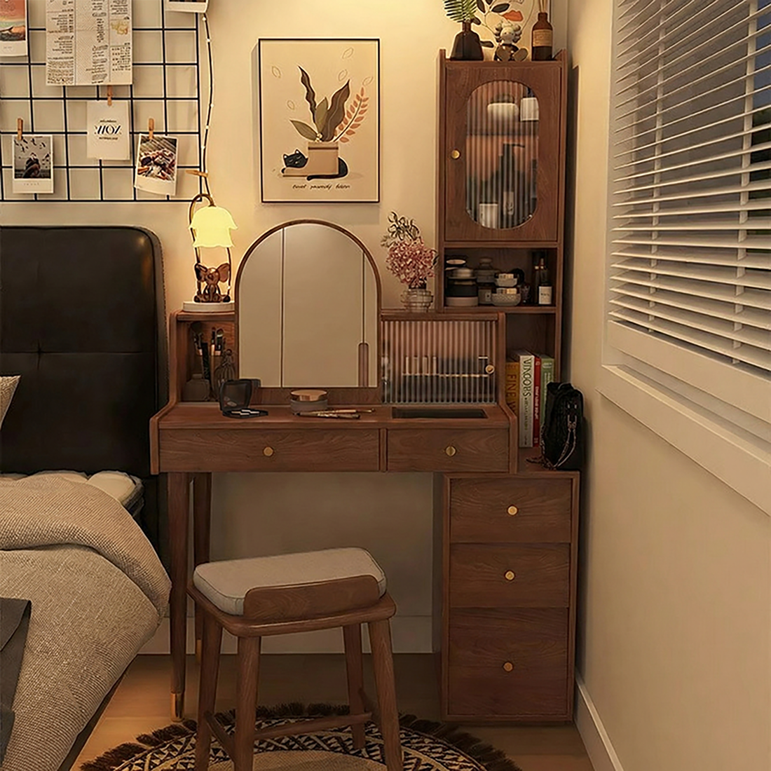 Vanity &amp; Storage Combo DRT-008