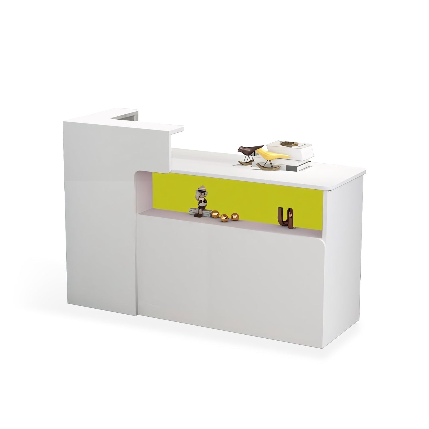 Modern Minimalist Small Corner Cashier Reception Desk RD-183