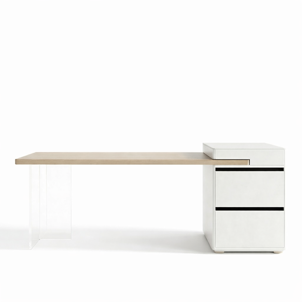 Multi-Functional Solid Wood Island Dining Table with Extendable Design IT-113