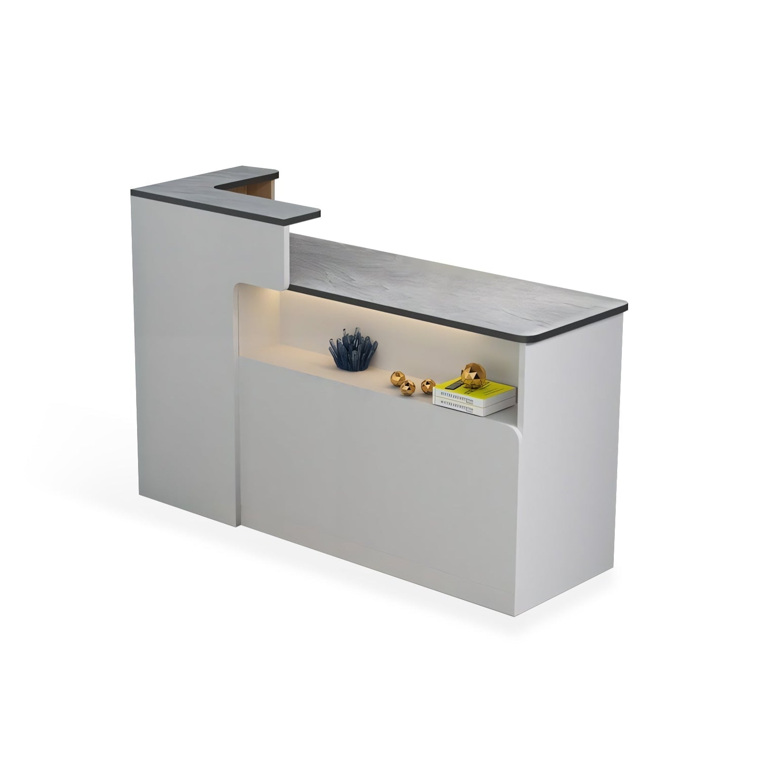 Modern Minimalist Small Corner Cashier Reception Desk RD-183