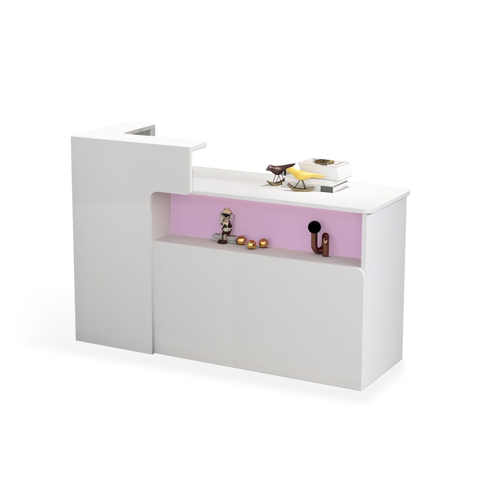 Modern Minimalist Small Corner Cashier Reception Desk RD-183