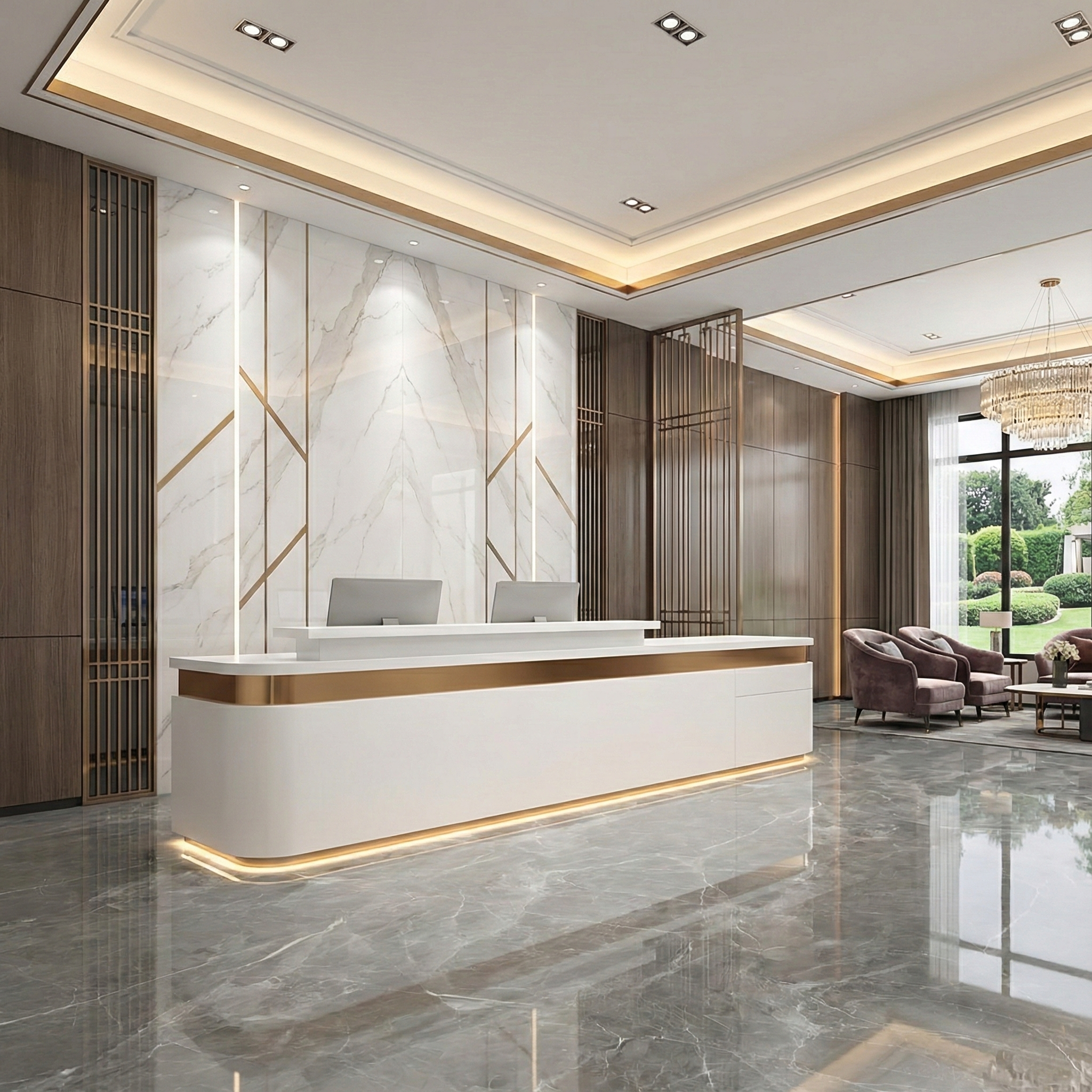 Simple Modern Company High-end Front Desk Reception Desk RD-170