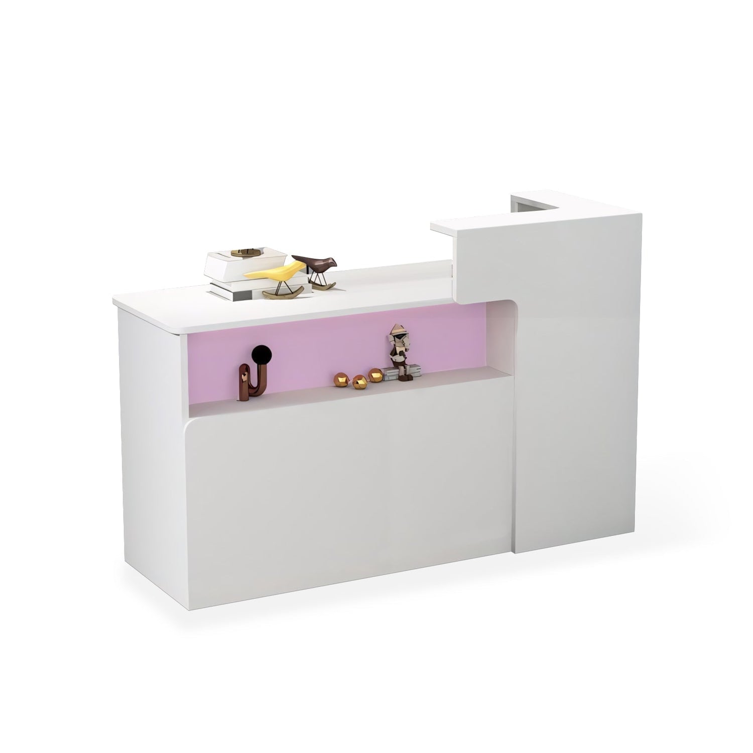Modern Minimalist Small Corner Cashier Reception Desk RD-183