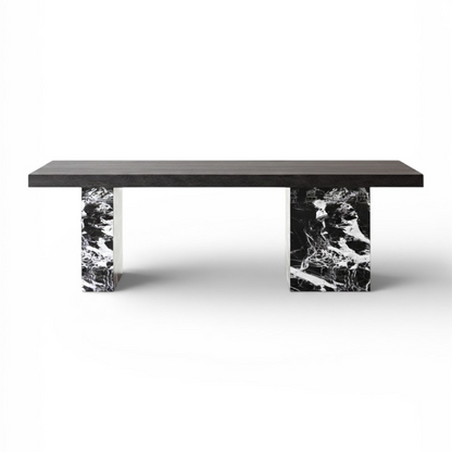 High-End Marble-Patterned Sintered Stone Island Table for Home Use IT-110