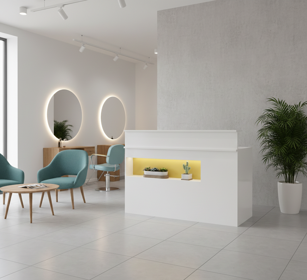 Chic Counter Reception Desk Cashier Counter Checkout RD-112