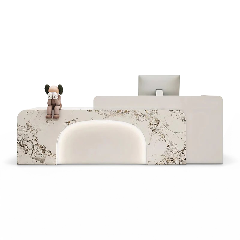 Minimalist Retail Reception Desk, Hotel Reception Desk (Doll not include) RD-171