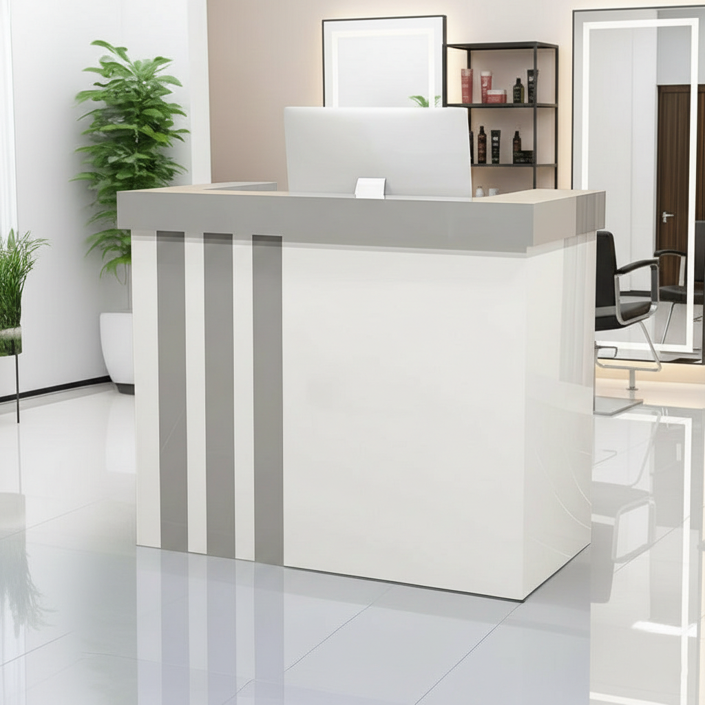 Light Luxury Salon Office Store Institution Reception Desk RD-194