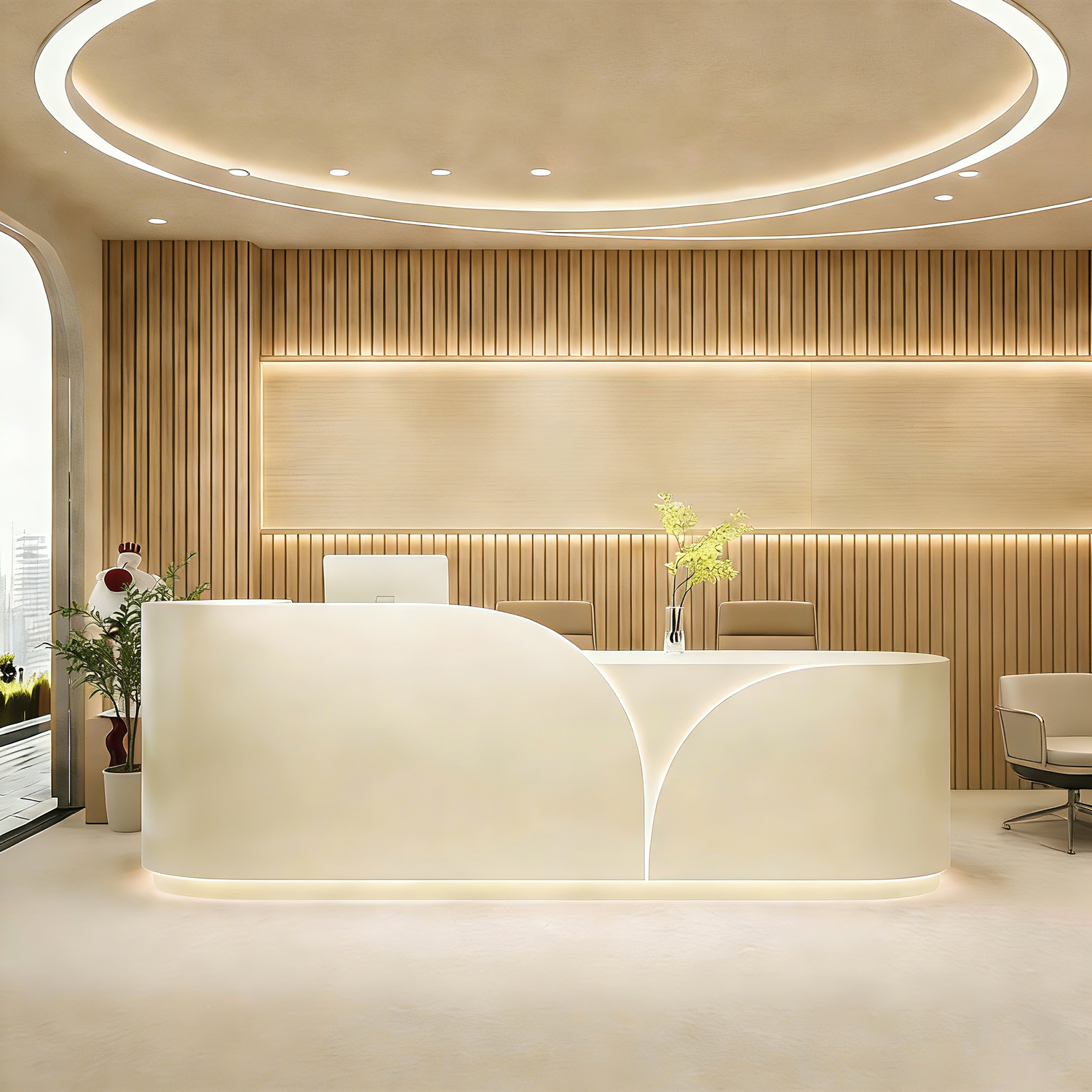 Magnificent Salon Office Shop Store Institution Reception Desk RD-153