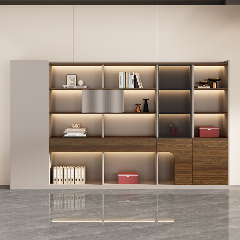 Modern Minimalist Executive Bookcase – For Boss Office EB-007