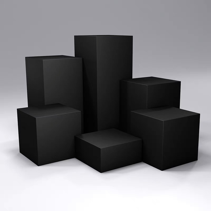 Modern Lacquered Display Pedestal – Art Gallery &amp; Retail Stand DC-005