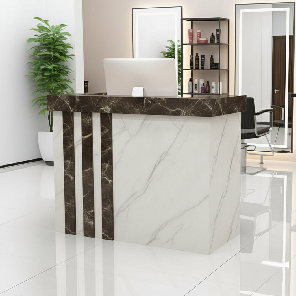 Light Luxury Salon Office Store Institution Reception Desk RD-194