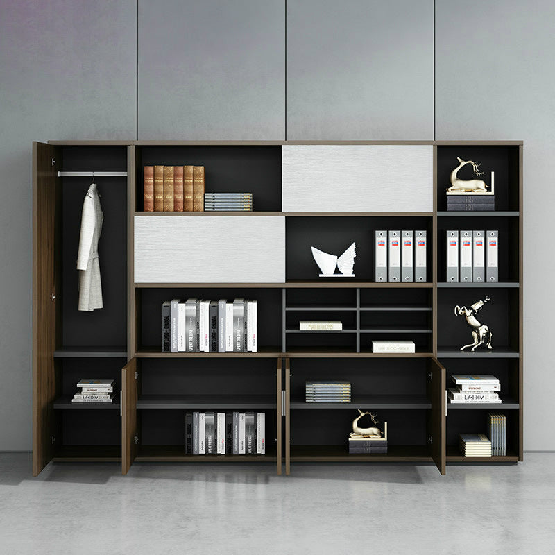 Modern Executive Bookcase – Floor-Standing Office Cabinet EB-011