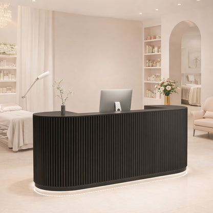Light Luxury Cream Style Hotel Store Salons Reception Desk RD-149