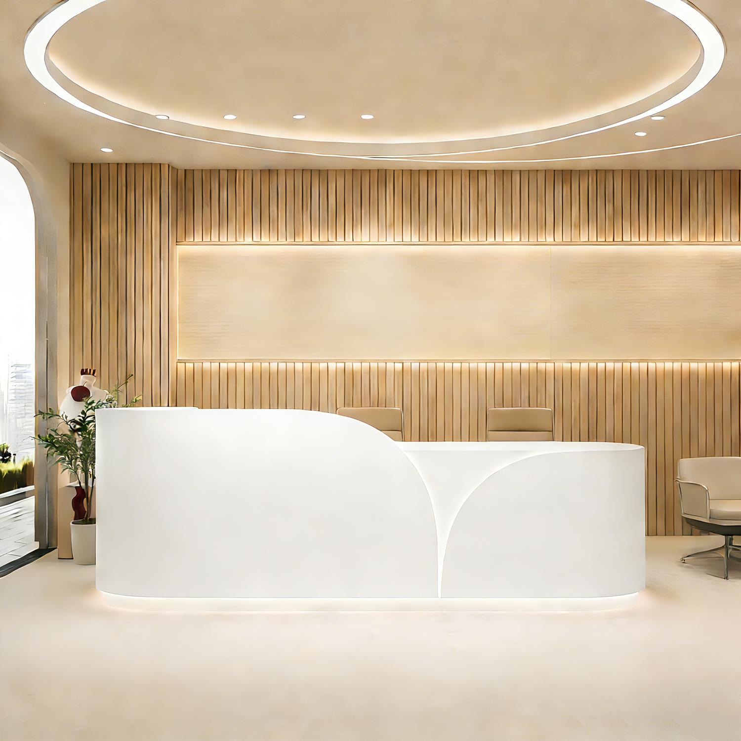 Magnificent Salon Office Shop Store Institution Reception Desk RD-153