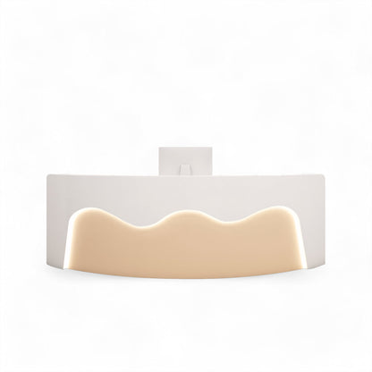 Colorful Wavy Arc-shaped Clothing Stores Beauty Salons Reception Desk RD-174