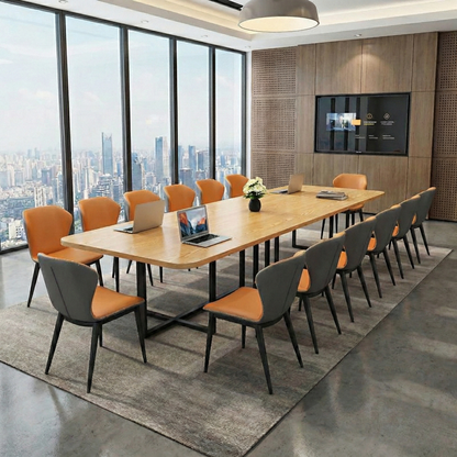Conference Table Light Luxury Office Training Bar And Chairs MT-011