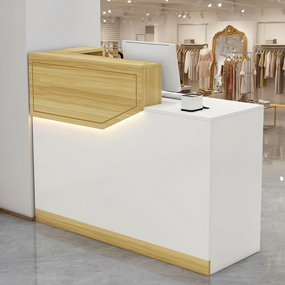 Simple Small Salon Store Restaurant Checkout Reception Desk RD-118