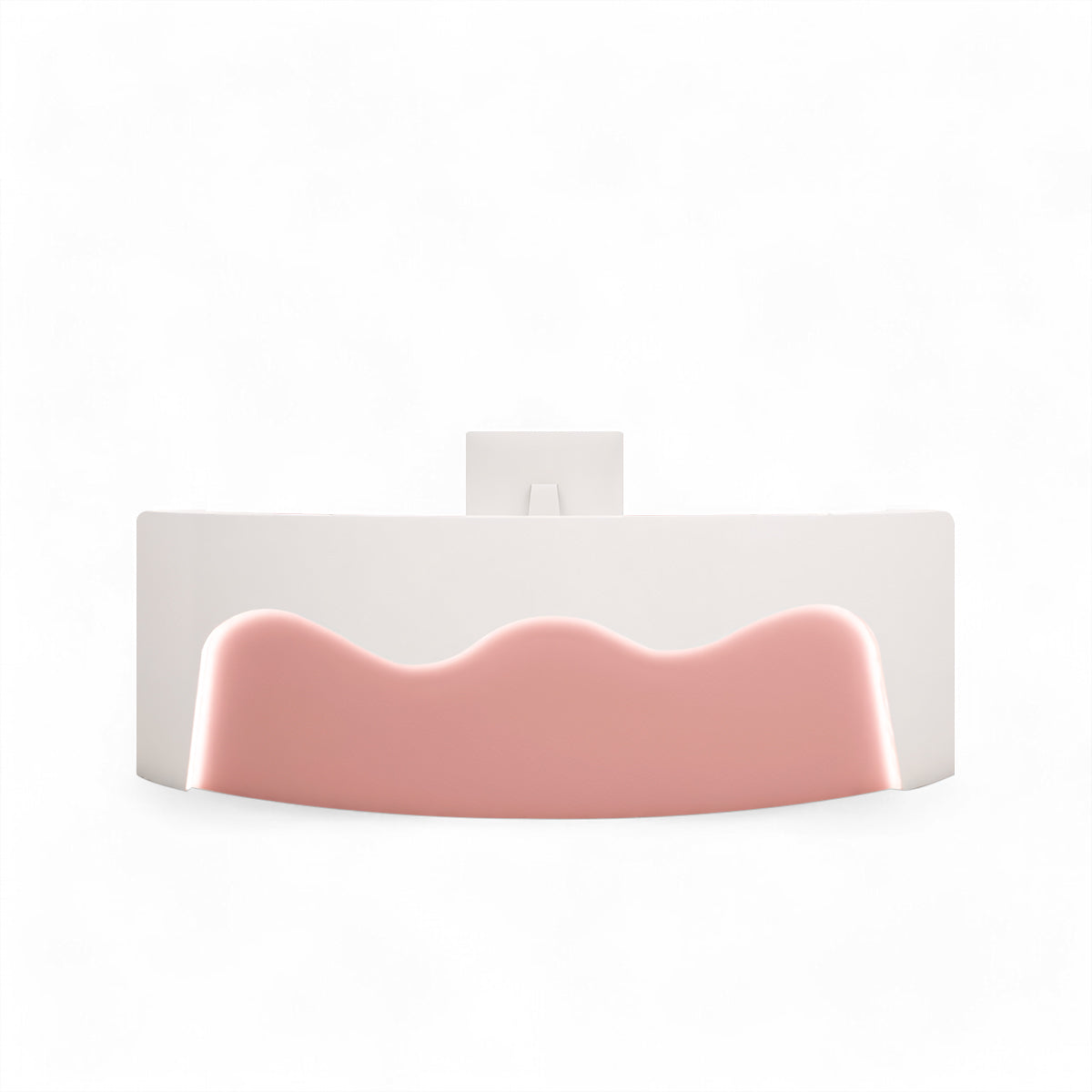 Colorful Wavy Arc-shaped Clothing Stores Beauty Salons Reception Desk RD-174