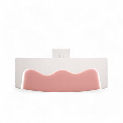 Colorful Wavy Arc-shaped Clothing Stores Beauty Salons Reception Desk RD-174