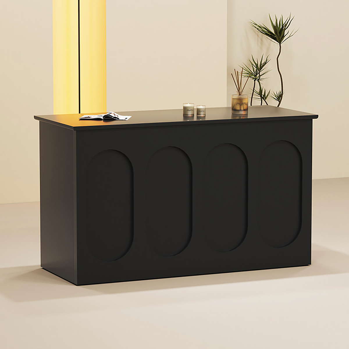 L-Shaped Corner Reception Desk for Multi-Purpose Commercial Spaces RD-211