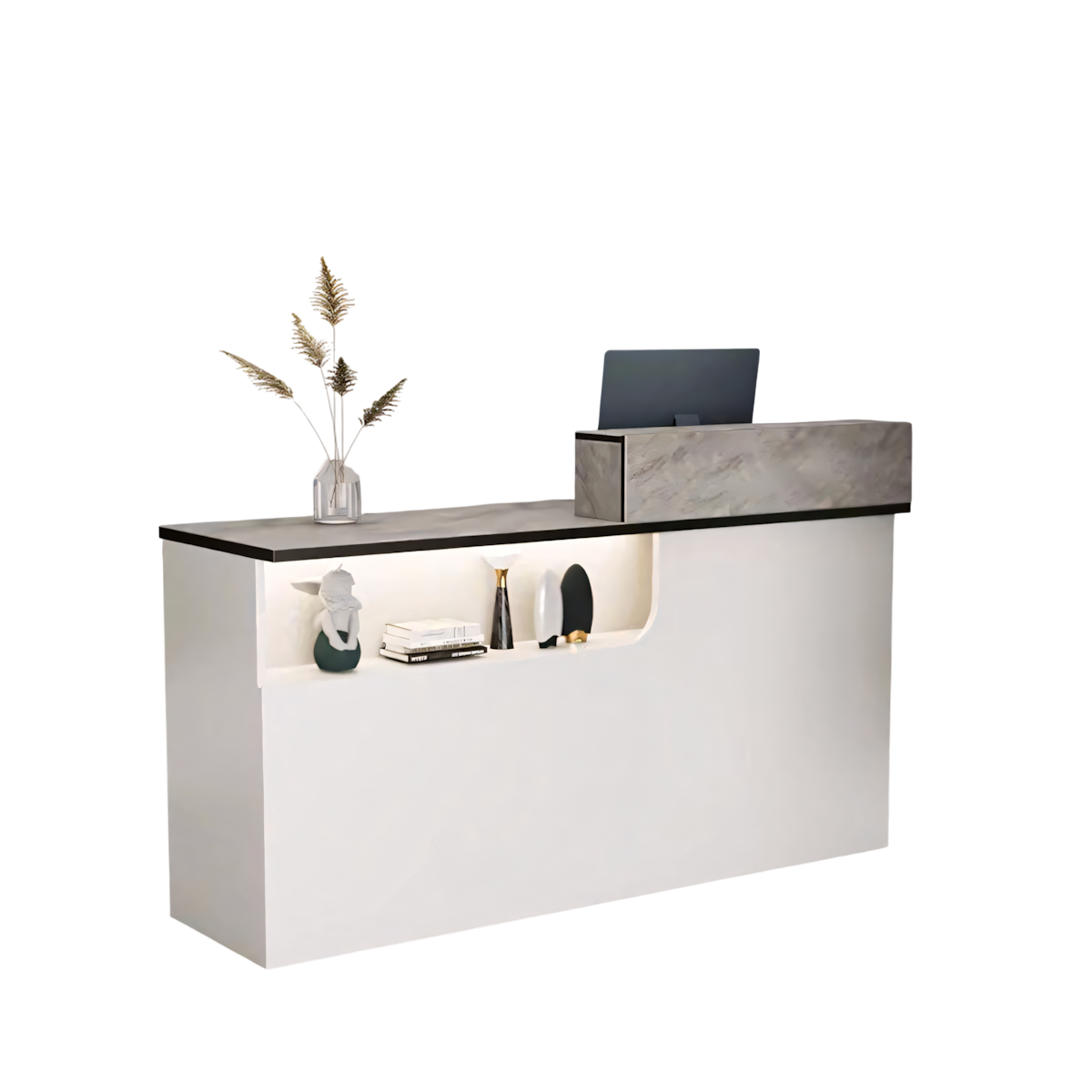 (Stock) Chic Small Check Out Counter For Clothing Store Beauty Salon RD-158