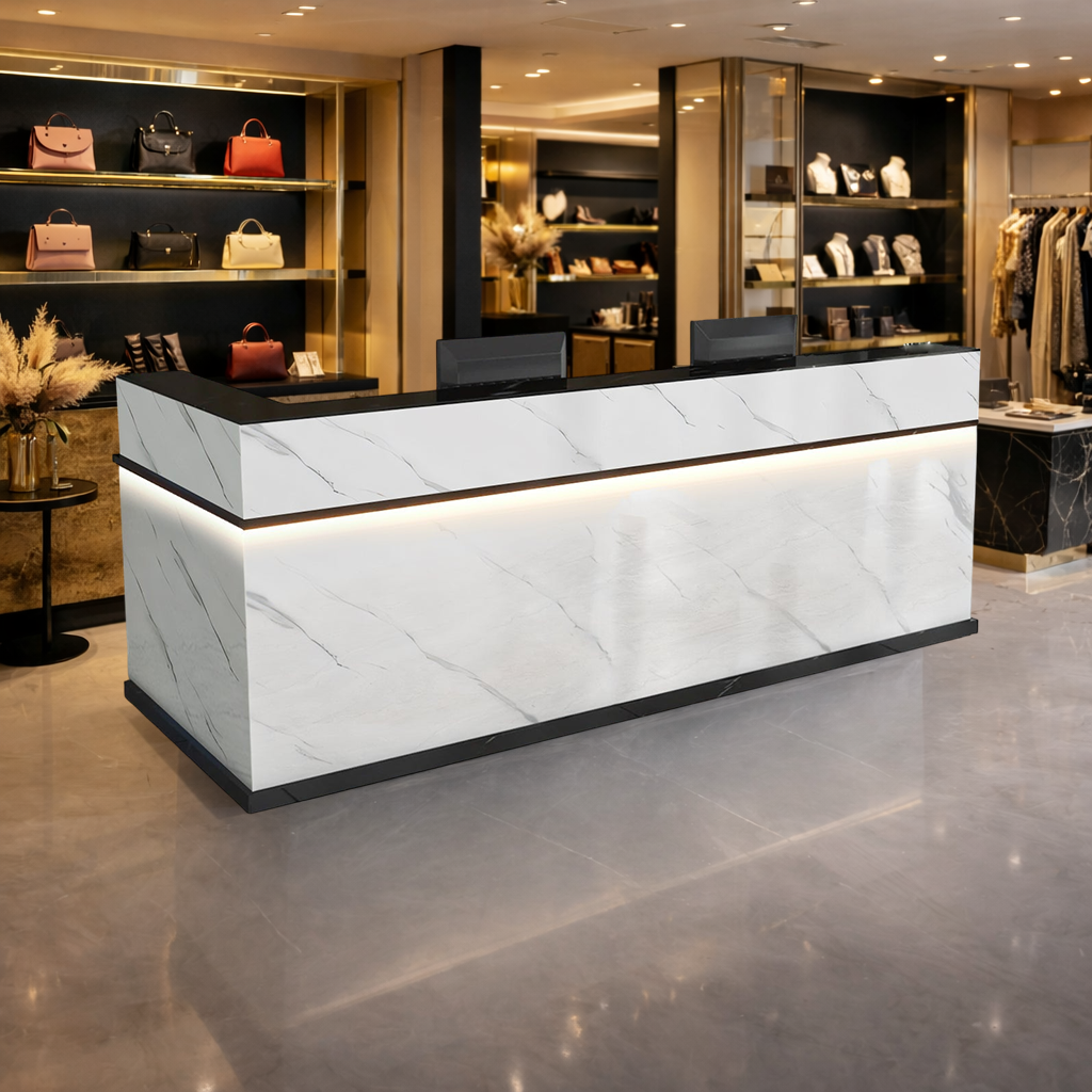 Stylish Classic Store Bar Reception Desk Checkout Counter RD-129