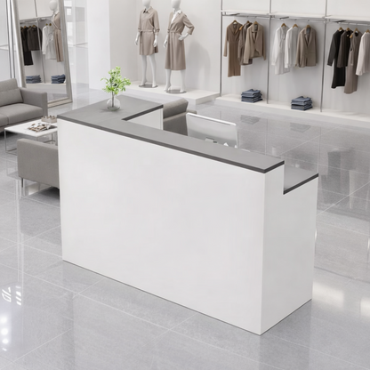 Light Luxury Simple Store Checkout Counter Reception Desk RD-150