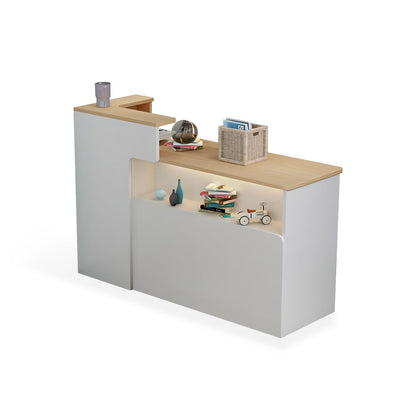 Modern Minimalist Small Corner Cashier Reception Desk RD-183