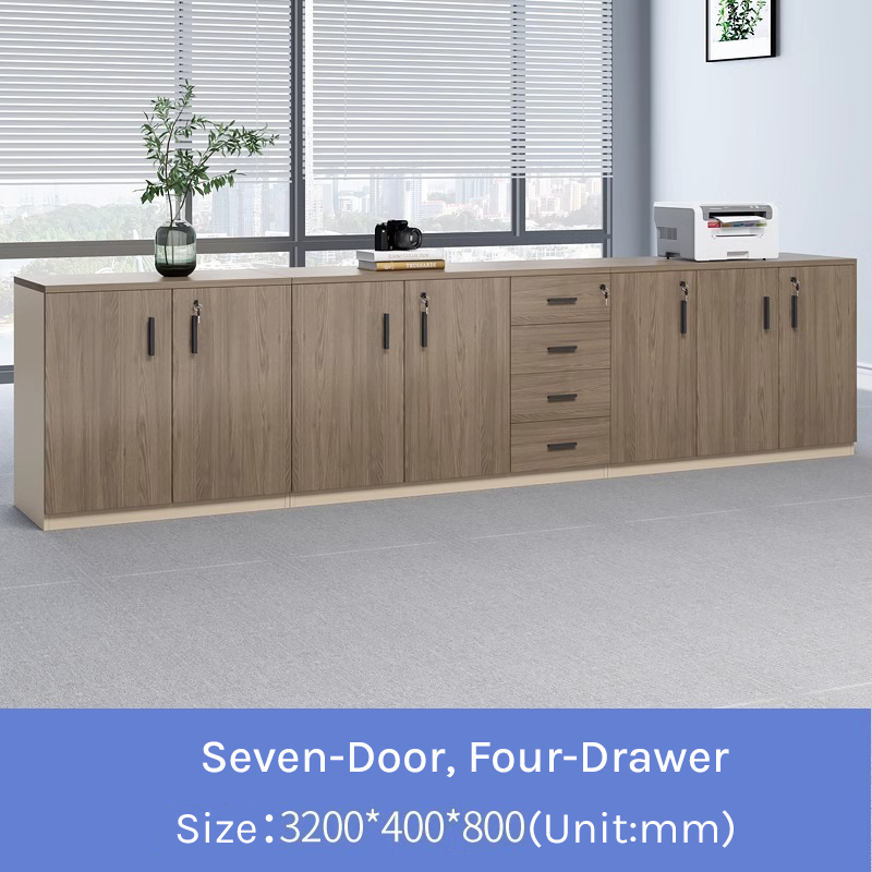 Compact Office Filing Cabinet – Low Drawer Organizer Unit FC-010