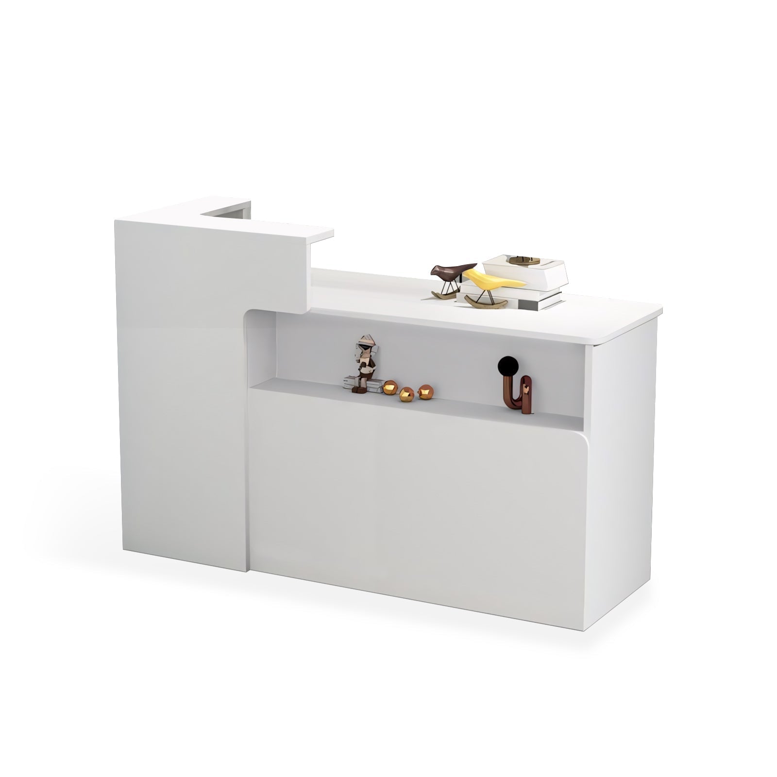 Modern Minimalist Small Corner Cashier Reception Desk RD-183