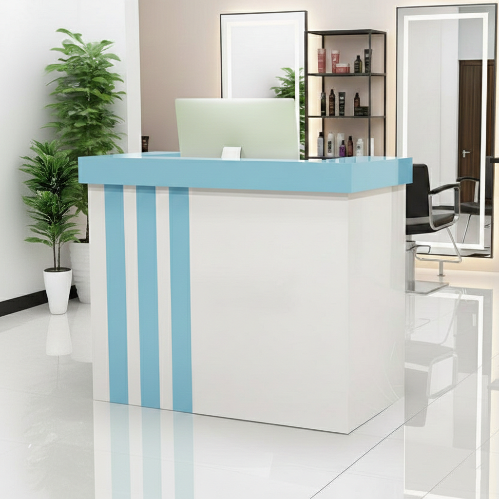 Light Luxury Salon Office Store Institution Reception Desk RD-194