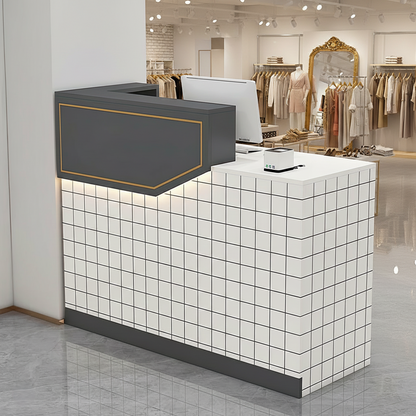 Simple Small Salon Store Restaurant Checkout Reception Desk RD-118