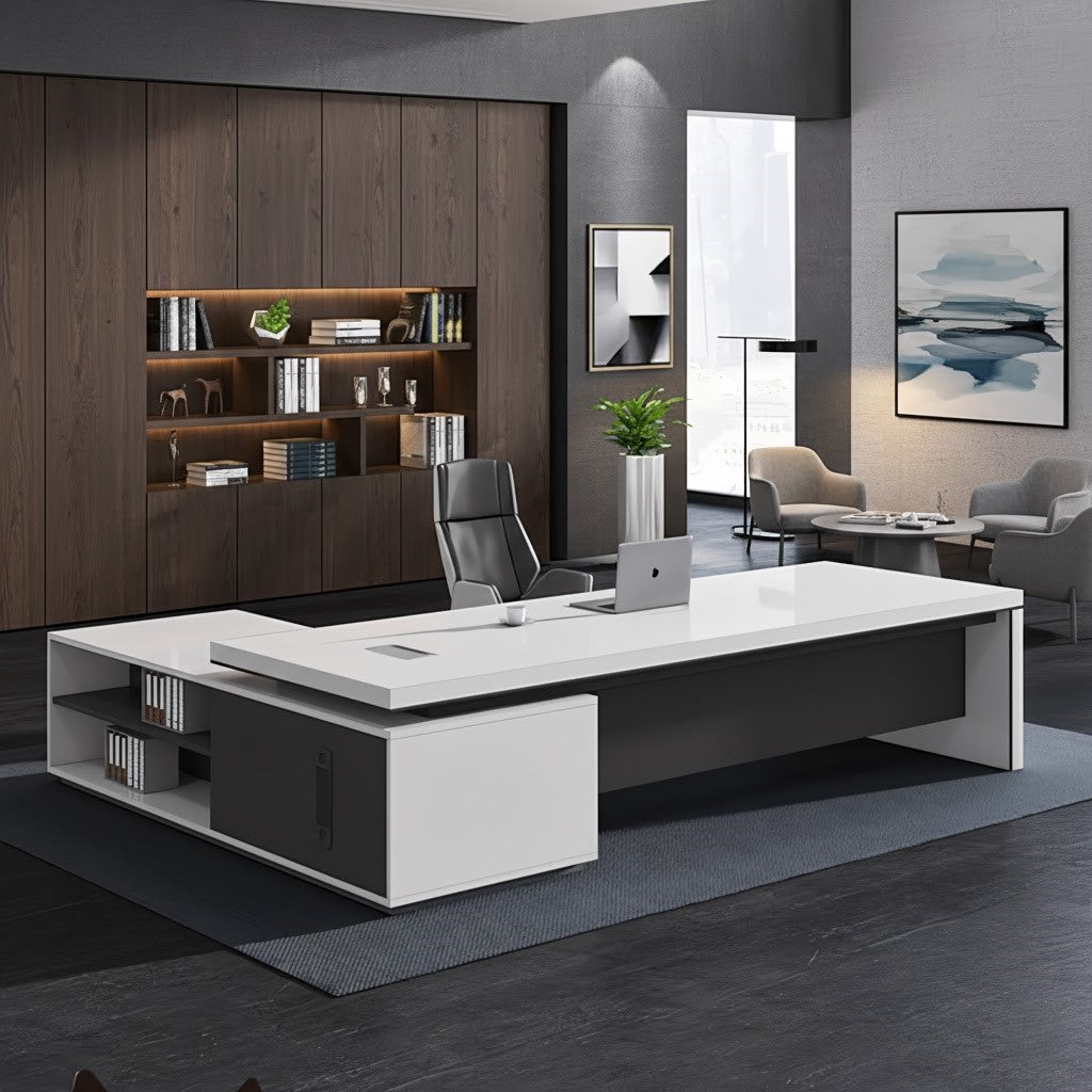 Modern Minimalist Executive Desk ED-016