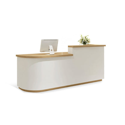 Arc Shape Fashionably Salon Store Institution Reception Desk RD-124