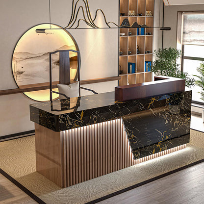 Modern Reception Desk, Multifunctional Modern Transaction Counter Top RD-168