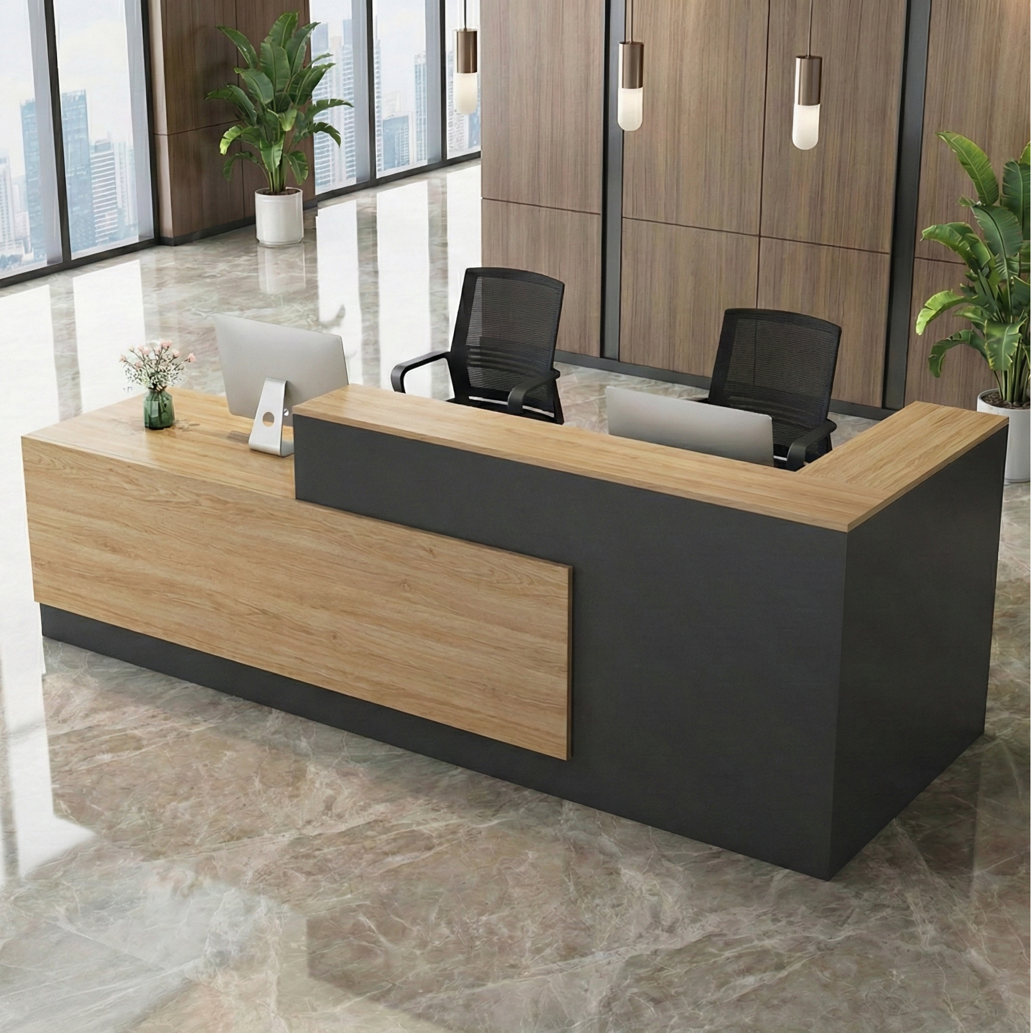 Sleek Salon Office Shop Store Institution Reception Desk RD-202