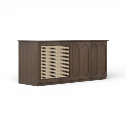 Wabi-Sabi Style Solid Wood Reception Desks RD-209