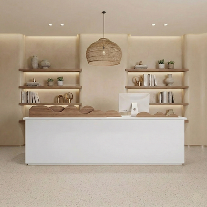 Modern Design Clothing Store Beauty Salon Paint Reception Desk RD-148